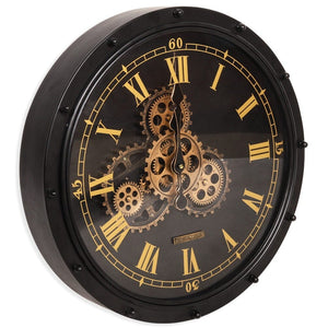 Winchester Clock - 50 cm x 9 cm Clock Leather Gallery 