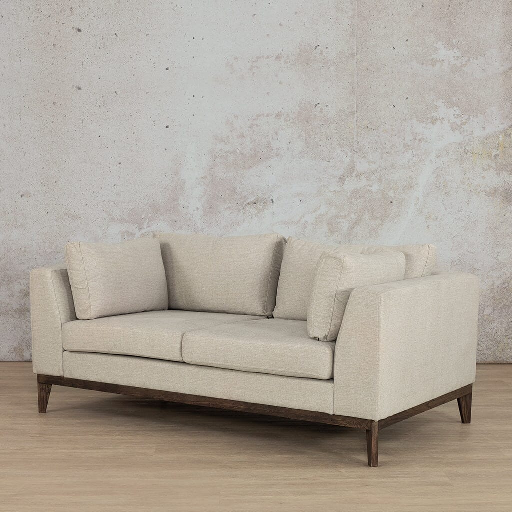Willow 2-Seater Fabric Sofa Leather Sofa Leather Gallery Oyster 