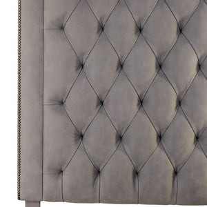 Winston Leather Headboard - Queen Bedroom Set Leather Gallery 