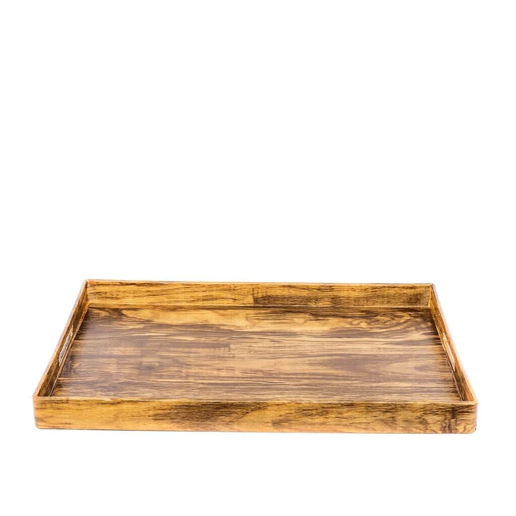 Wooden Drew Tray Trays Leather Gallery 47.5 x 35 x 45 