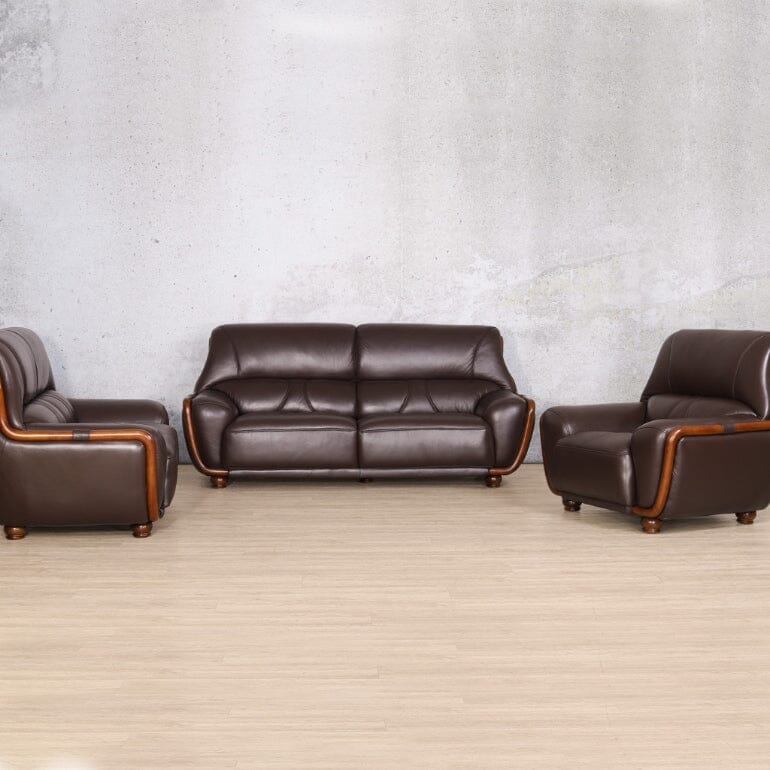 Zuri 3+2+1 Leather Sofa Suite Leather Sofa Leather Gallery 