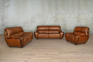 Zuri 3+2+1 Leather Sofa Suite Leather Sofa Leather Gallery 