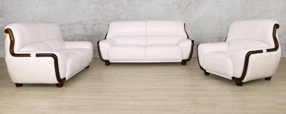 Zuri 3+2+1 Leather Sofa Suite Leather Sofa Leather Gallery 