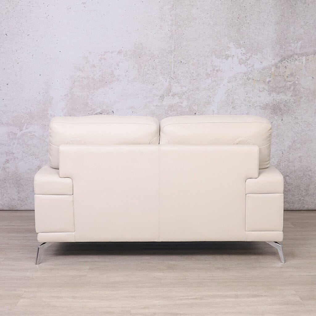 Adaline 2 Seater Leather Sofa Leather Sofa Leather Gallery-manatee-beige