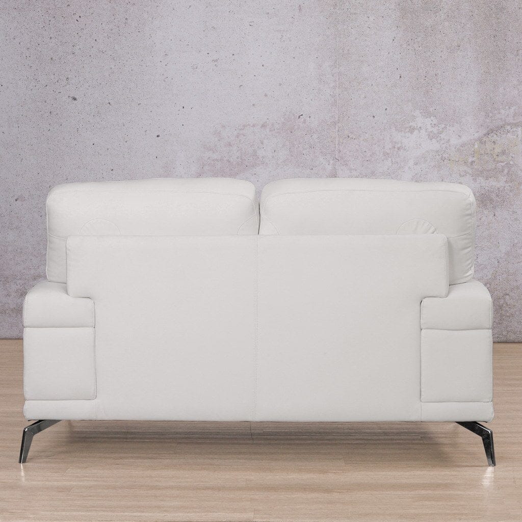 Adaline 2 Seater Leather Sofa Leather Sofa Leather Gallery-luxe-grey