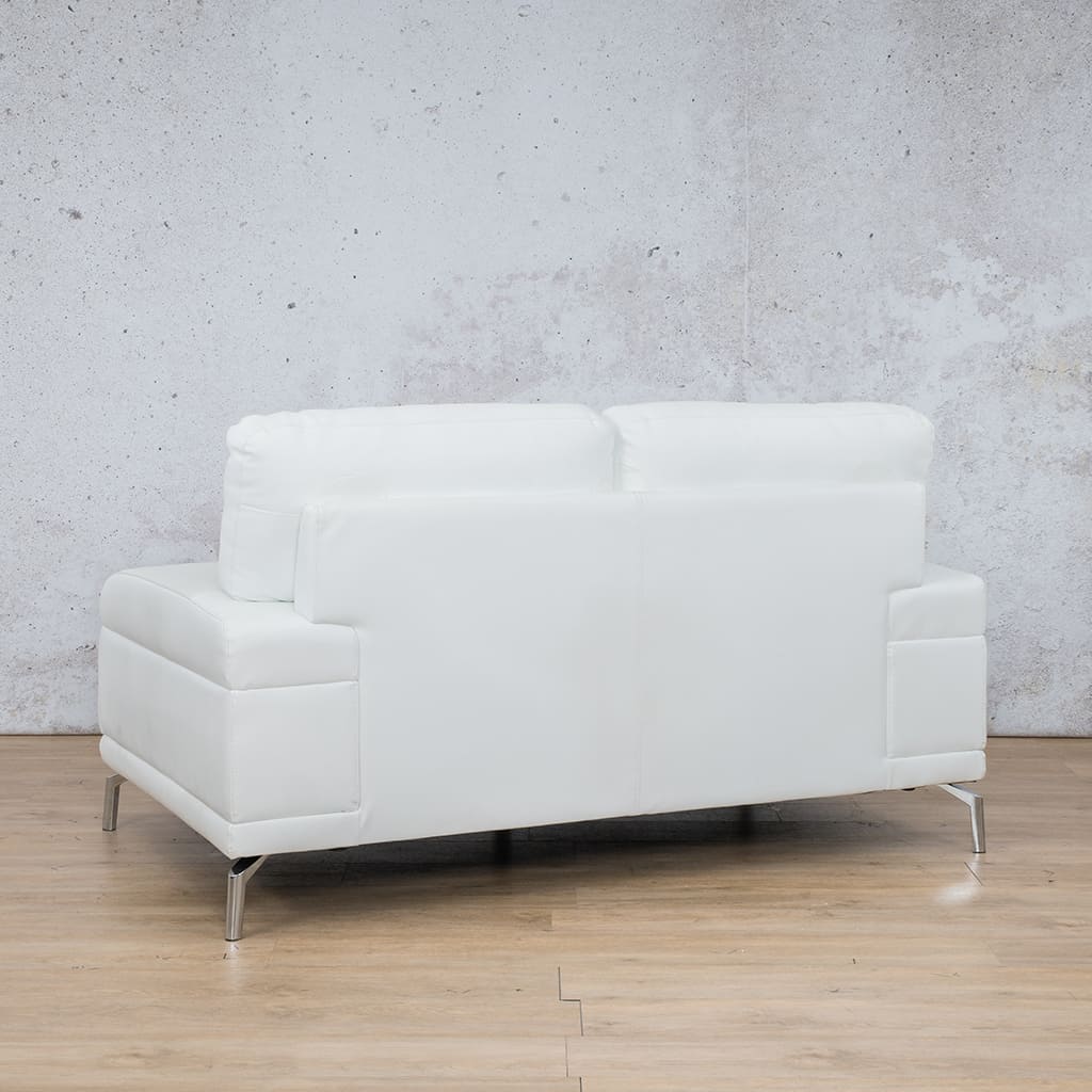 Adaline 2 Leather Sofa Suite Leather Sofa Leather Gallery- white
