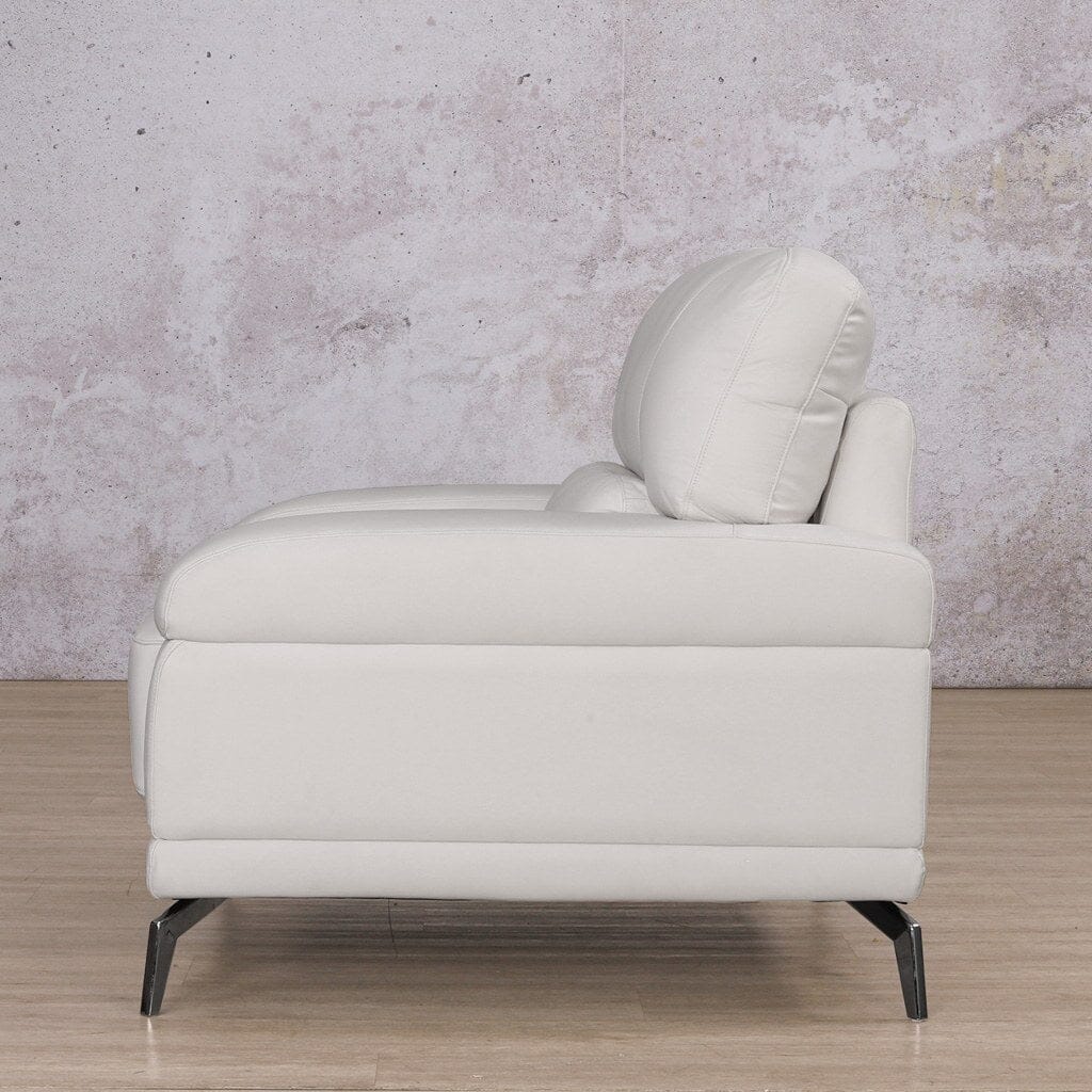 Adaline 2 Seater Leather Sofa Leather Sofa Leather Gallery-grey