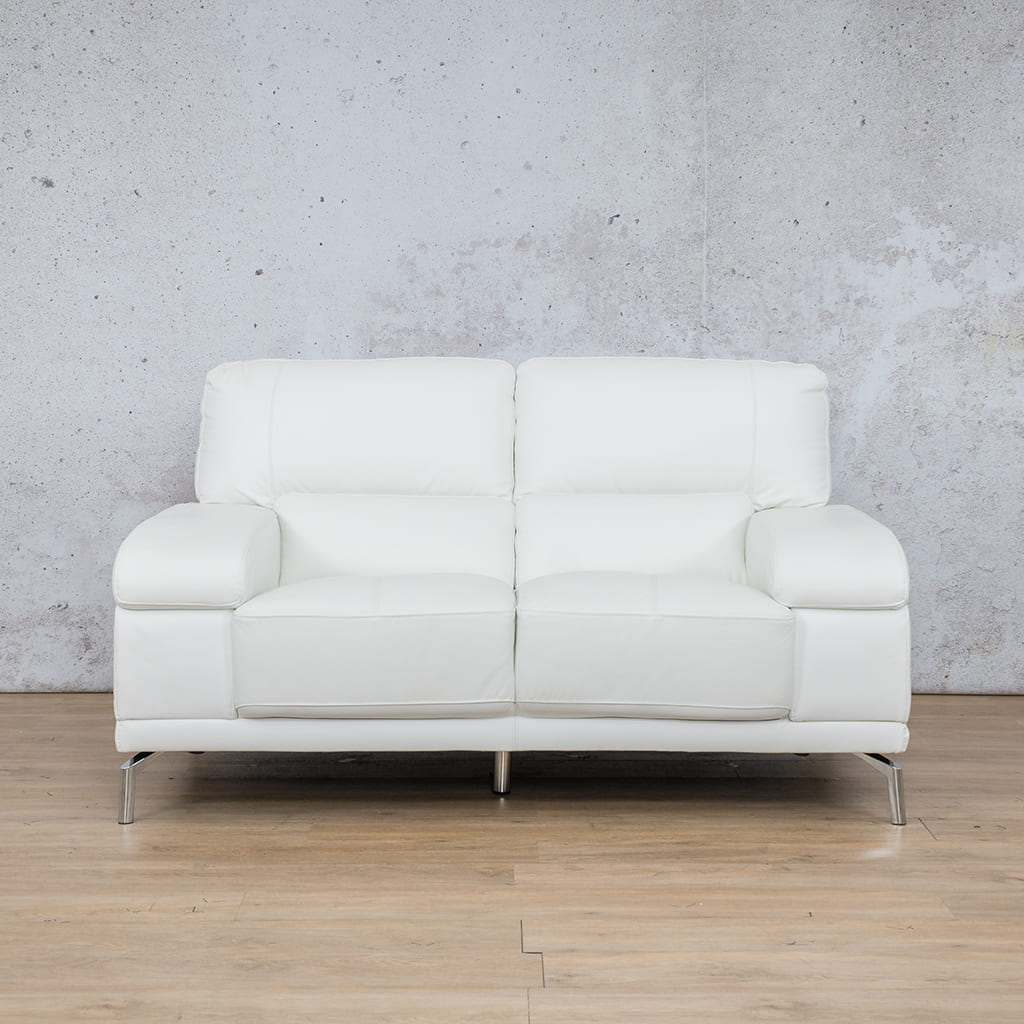 Adaline 2 Leather Sofa Suite Leather Sofa Leather Gallery White