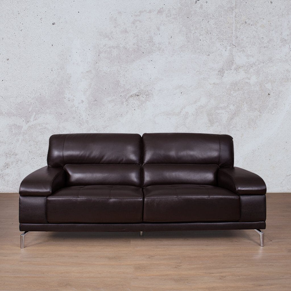 Adaline 3+2 Leather Sofa Suite Leather Sofa Leather Gallery Choc