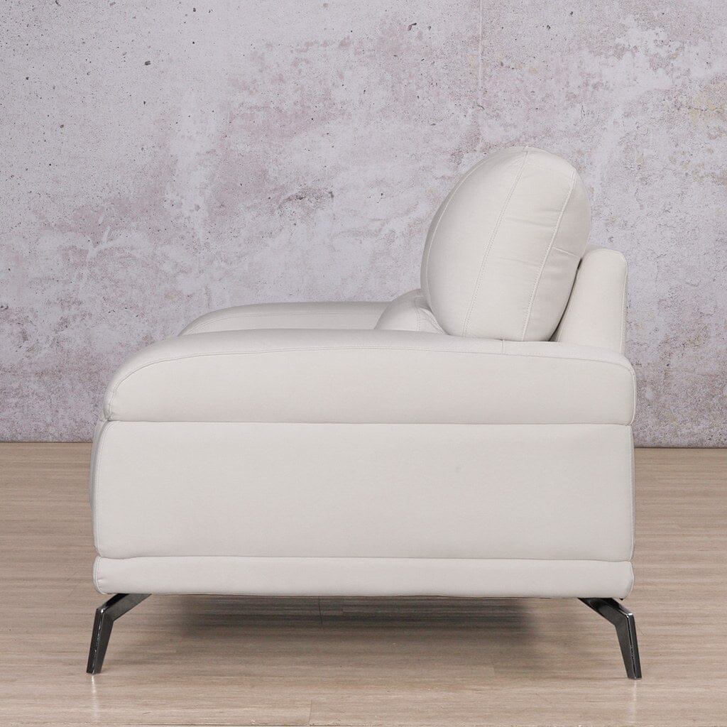 Adaline 3 Seater Leather Sofa Leather Sofa Leather Gallery-luxe-grey