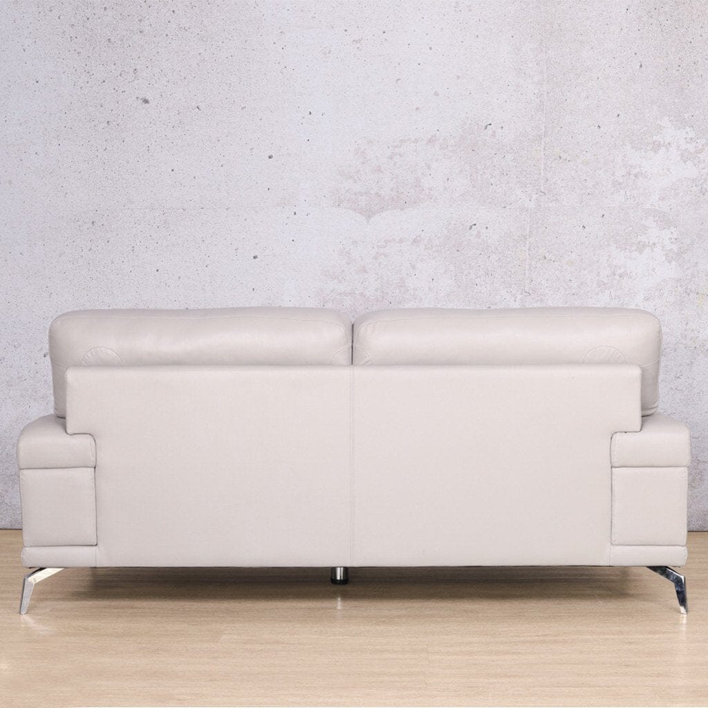 Adaline 3 Seater Leather Sofa Leather Sofa Leather Gallery-luxe-grey