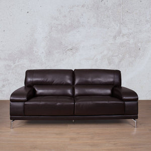 Adaline 3+2 Leather Sofa Suite Leather Sofa Leather Gallery Choc 