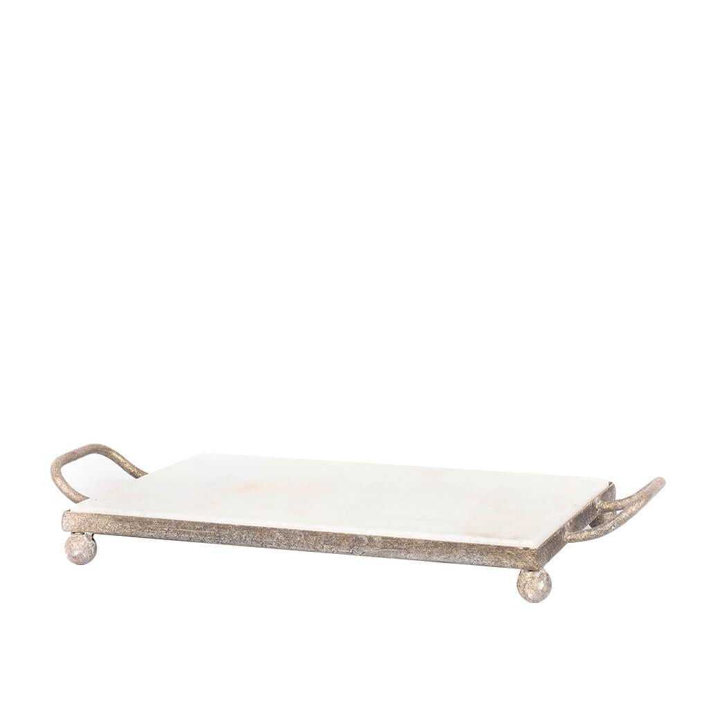 Alessia Marble Tray Trays Leather Gallery 