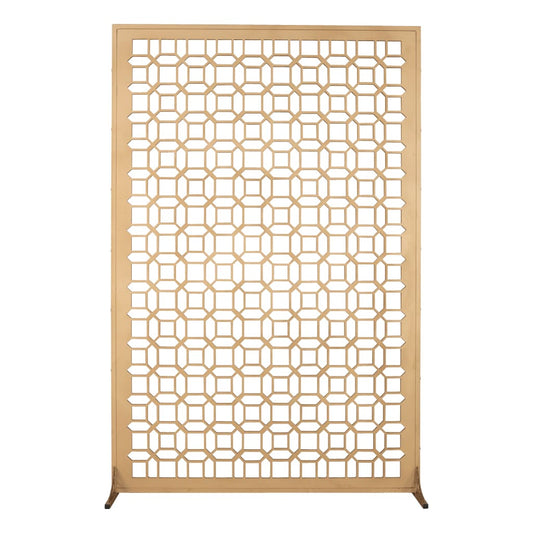 Alethea Room Divider Leather Gallery 22 x 1500 x 2300mm