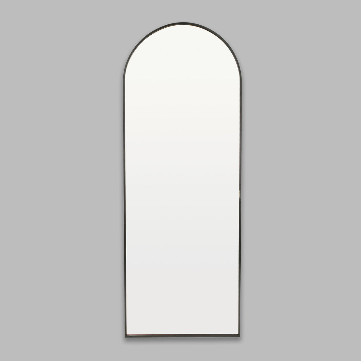 Alta Black Arch Mirror | Leather Gallery