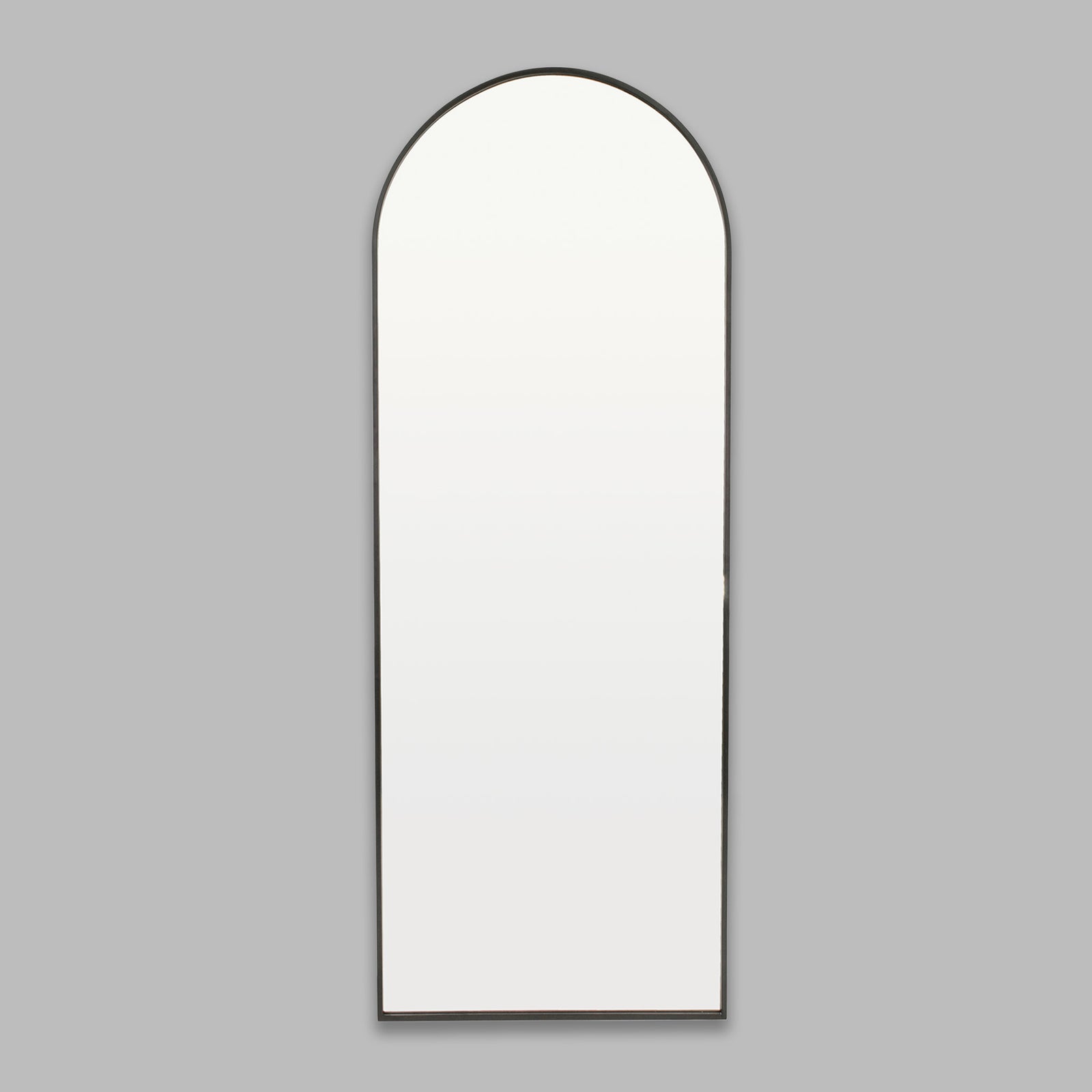 Alta Black Arch Mirror | Leather Gallery