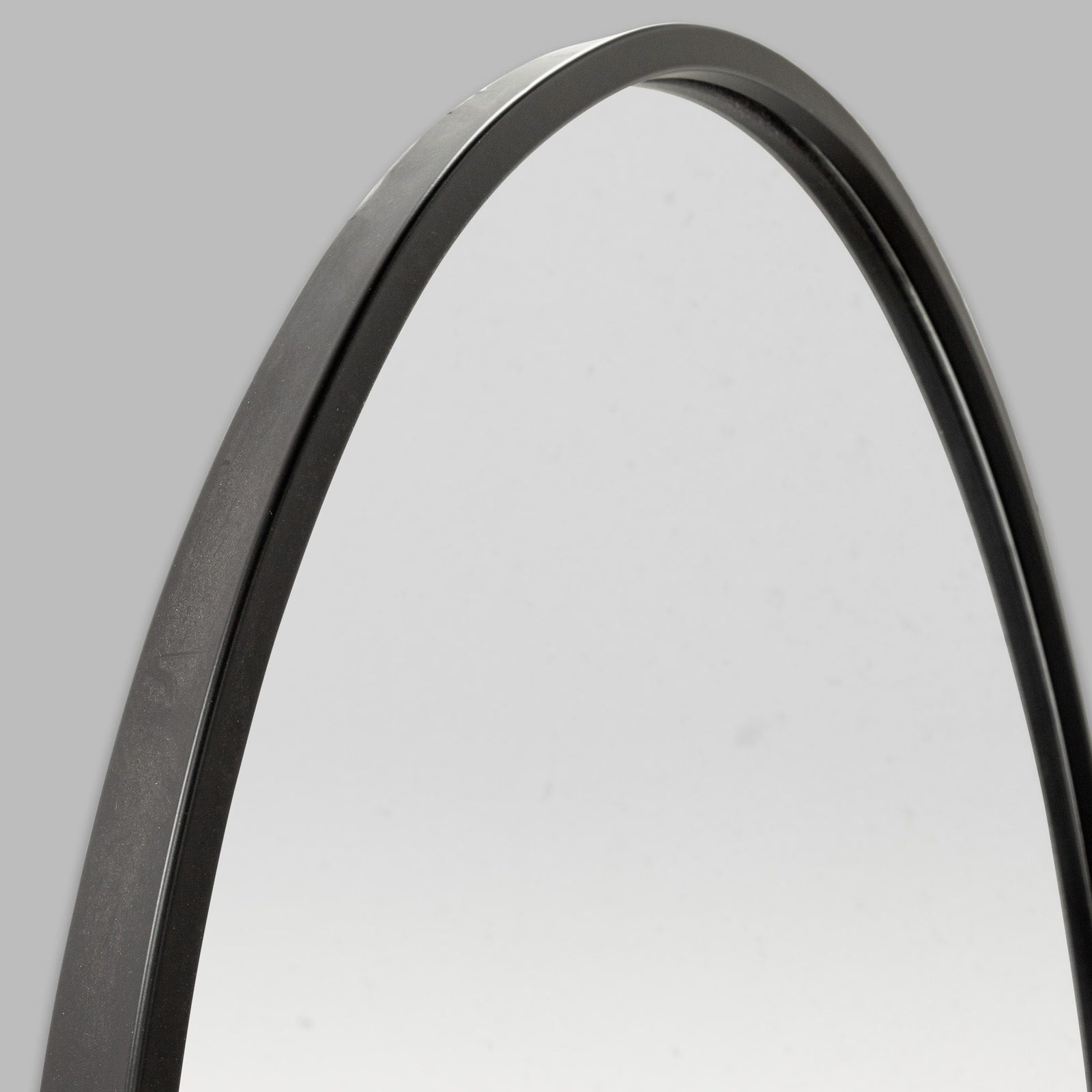 Alta Black Arch Mirror | Leather Gallery