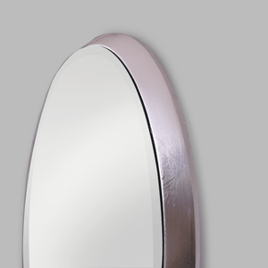 Apollo Silver Oval Wall Mirror are elegant wall mirrors by Leather Gallery.