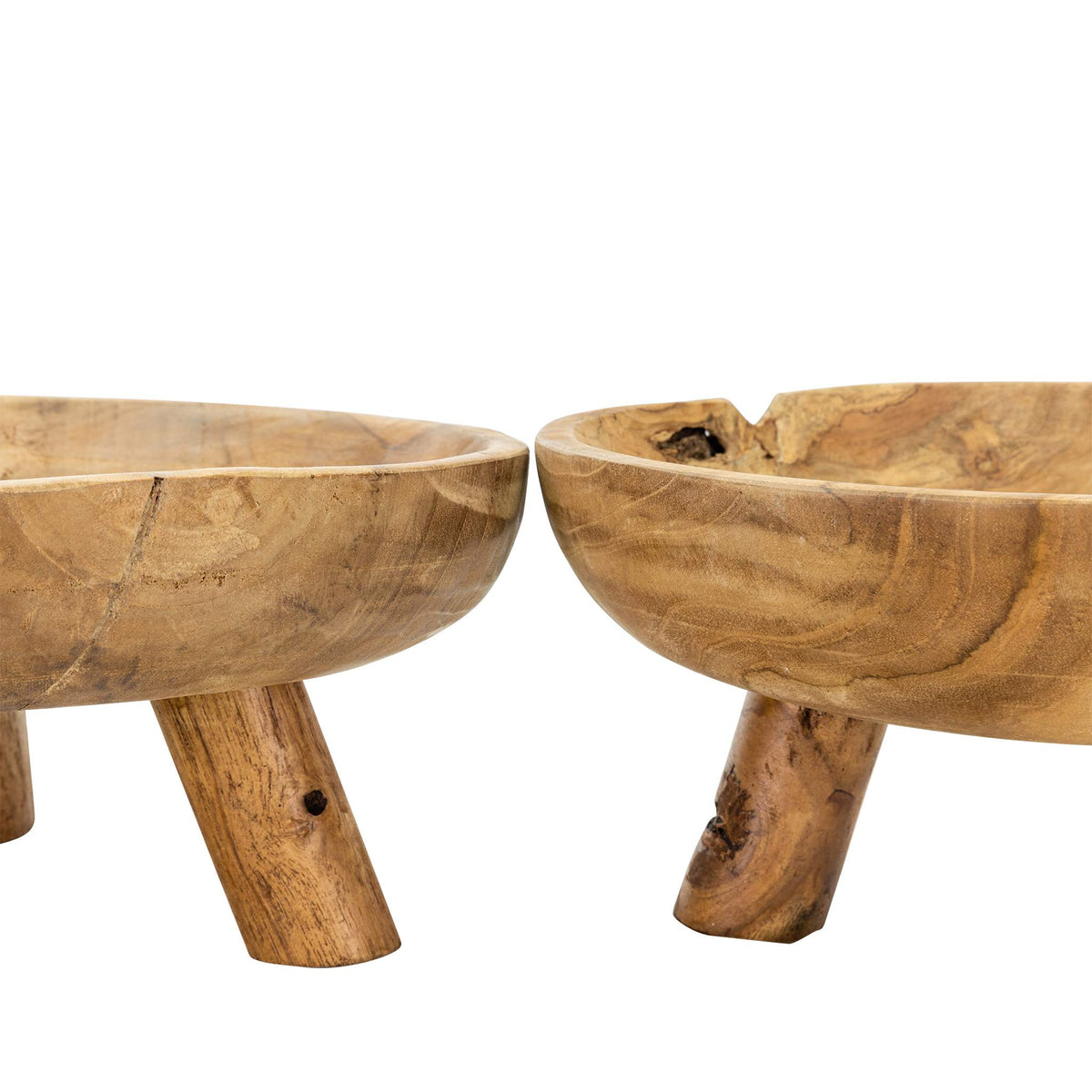 Ara Teak Tray - Set of 2 - Trays