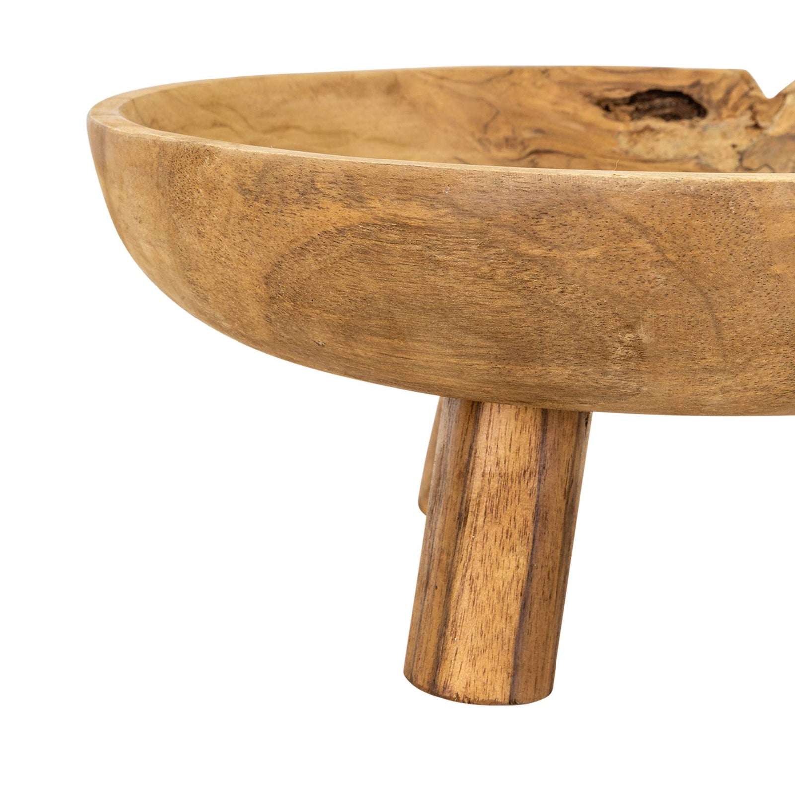 Ara Teak Tray | Decor Leather Gallery 