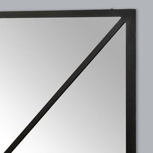 Elevate your home’s aesthetic with the Arena Square Mirror in Black. This sleek mirror features a stylish square frame that complements both contemporary and classic décor. Ideal for creating a statement wall or pairing with complementary furniture, it’s a must-have addition to your living room, dining area, or hallway.