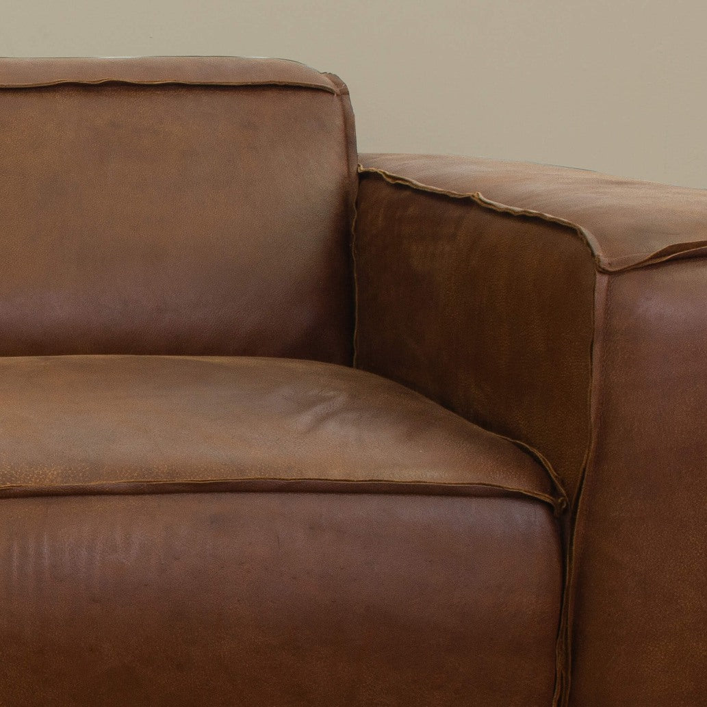 Austin Leather Couch Leather Couches Woodlands Spice