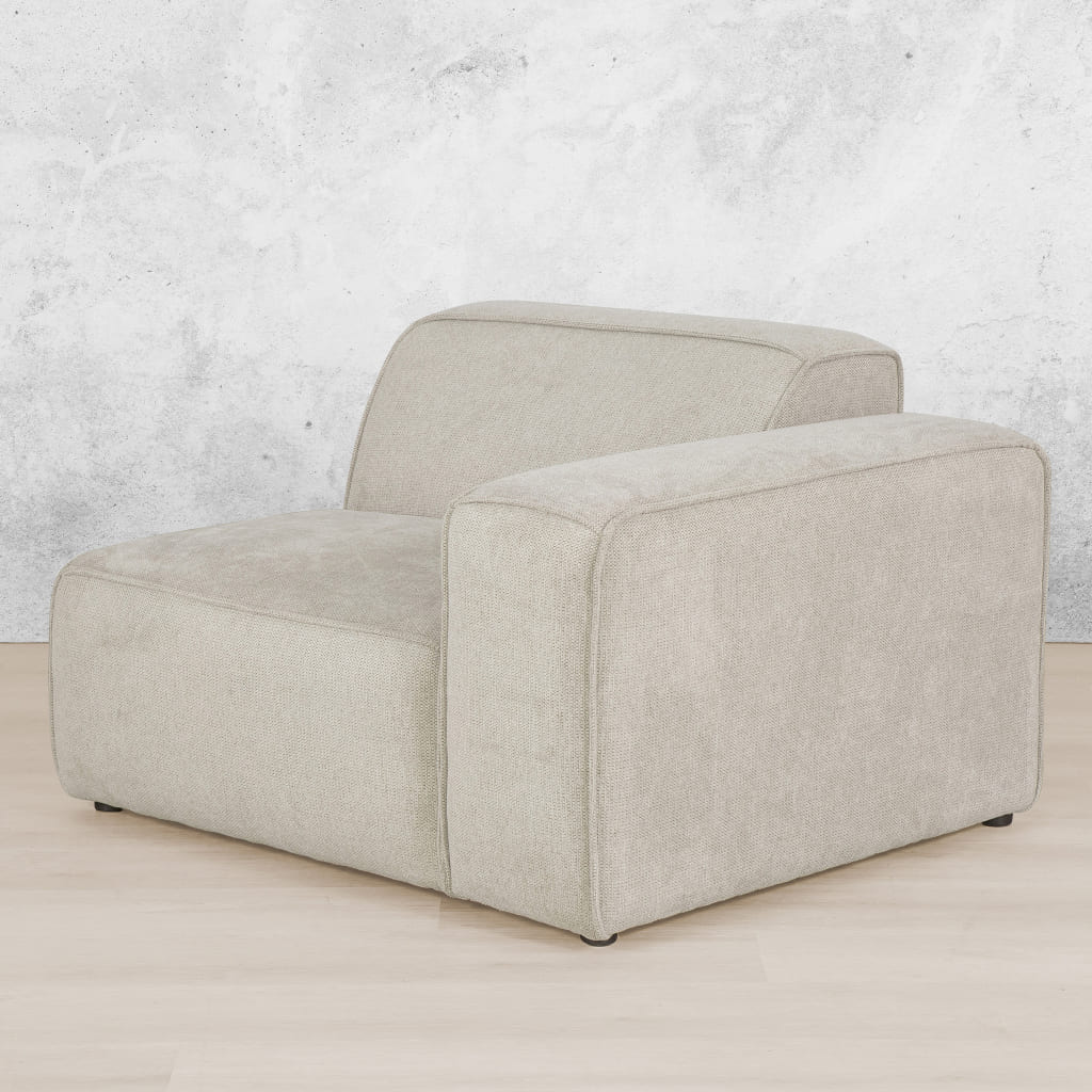 Discover Austin Fabric Couch - 1arm 1s- RHF  - Belle Beige 