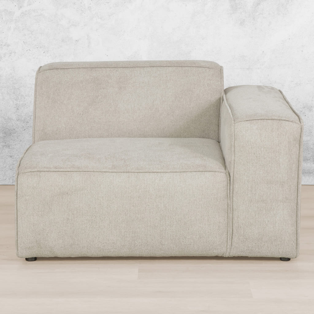 Discover Austin Fabric Couch - 1arm 3s- RHF  - Belle Beige 