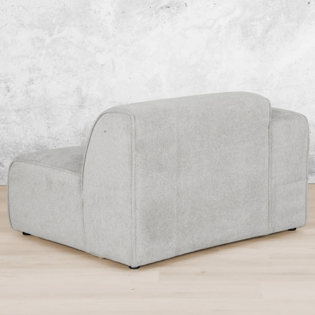 Discover Austin Fabric Couch - 1arm 1s- LHF -Bordeaux Grey