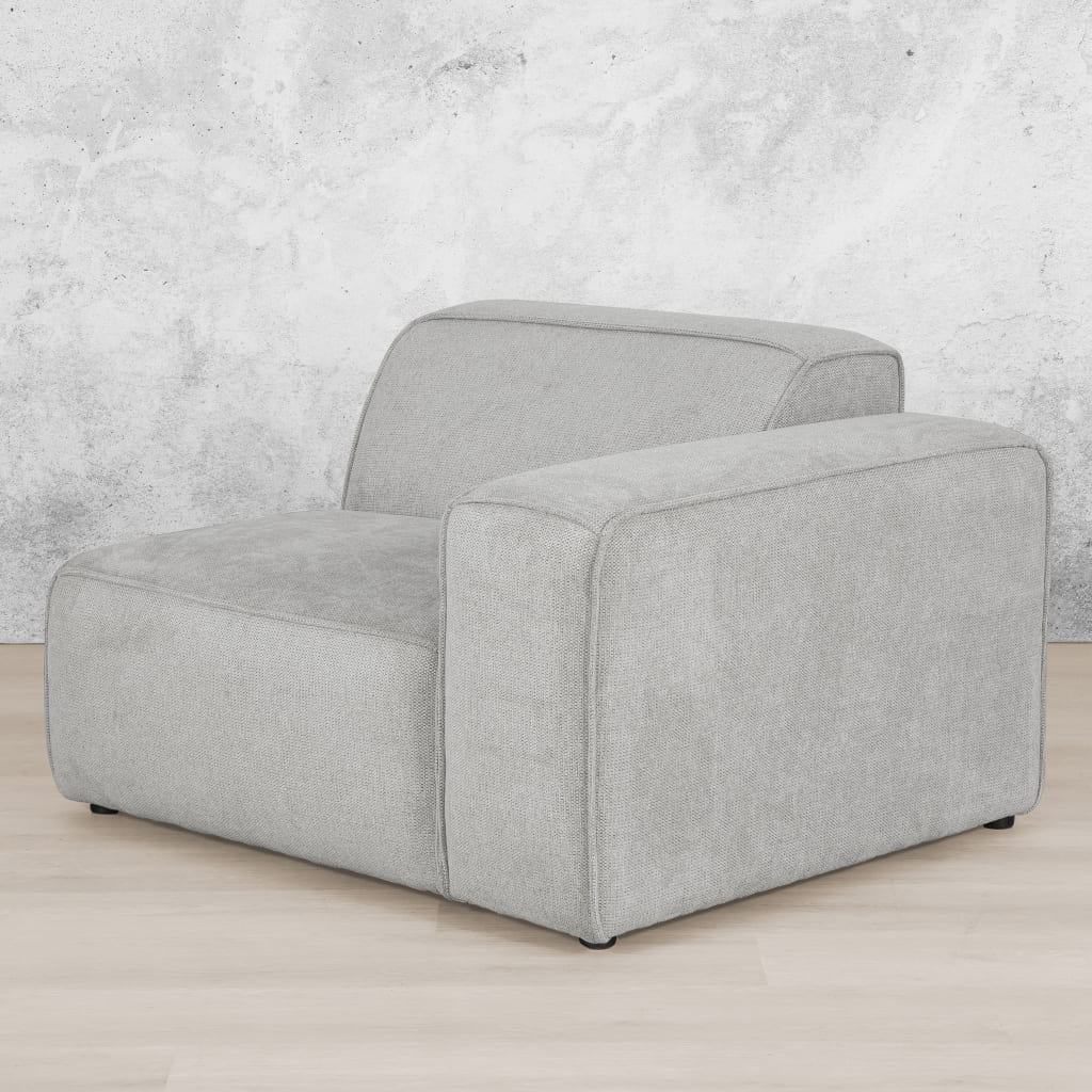 Discover Austin Fabric Couch - 1arm 1s- RHF -Bordeaux Grey