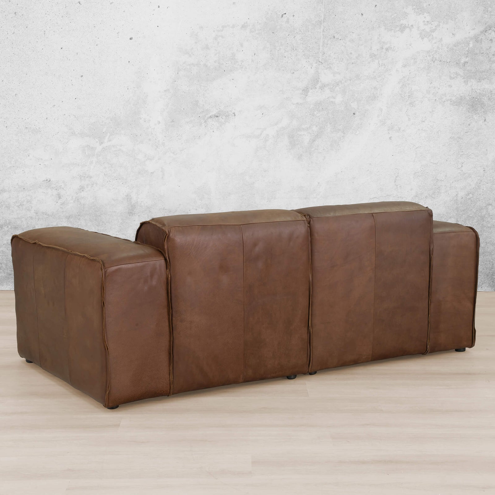 Austin 2 Seater Leather Couch Leather Couches Woodlands Spice