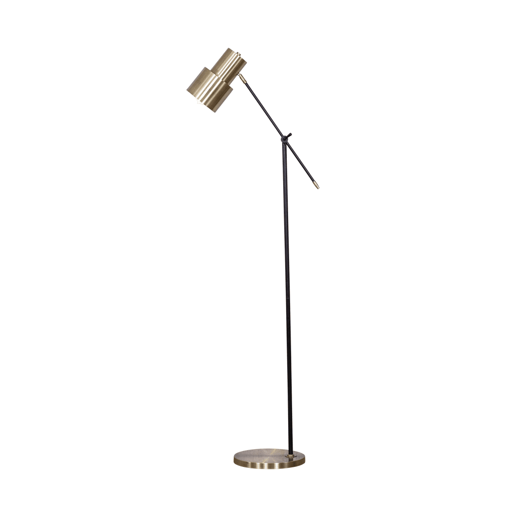 Bailey Floor Lamp Floor Lamp Leather Gallery