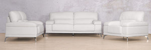 Adaline 3+2+1 Leather Sofa Suite - Available on Special Order Plan Only Leather Sofa Leather Gallery 