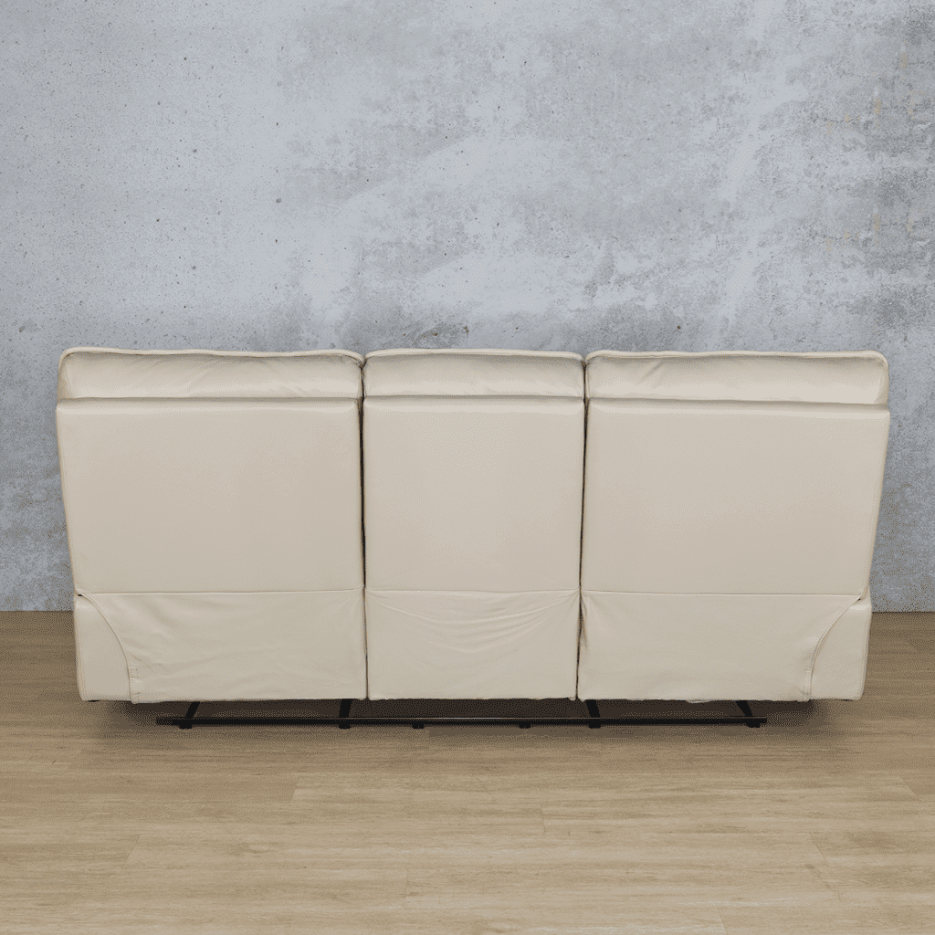 Bentley Leather Recliner 3 Seater Leather Recliner Leather Gallery Beige-g