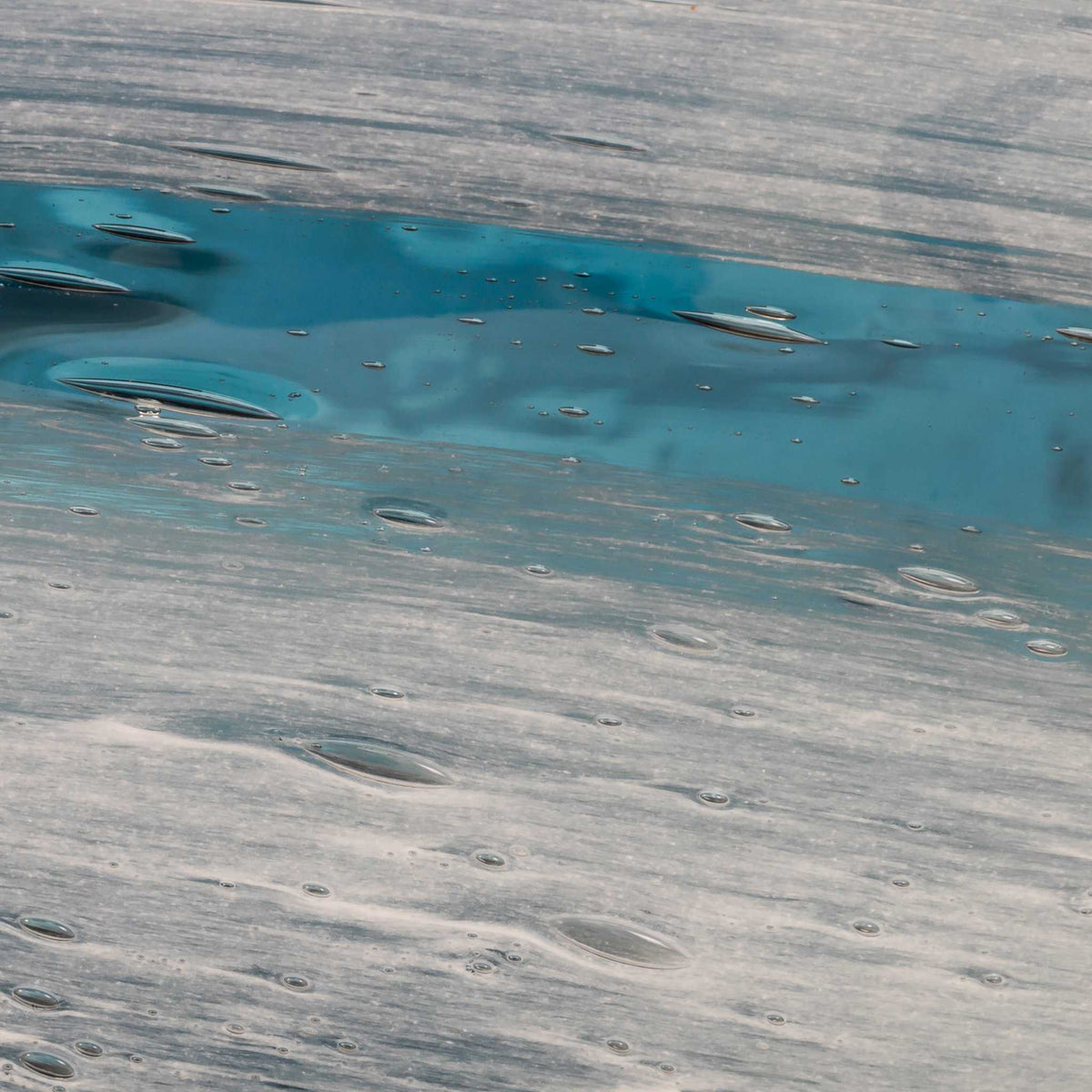 Blue Spinel Glass Bowl  | Leather Gallery Decor