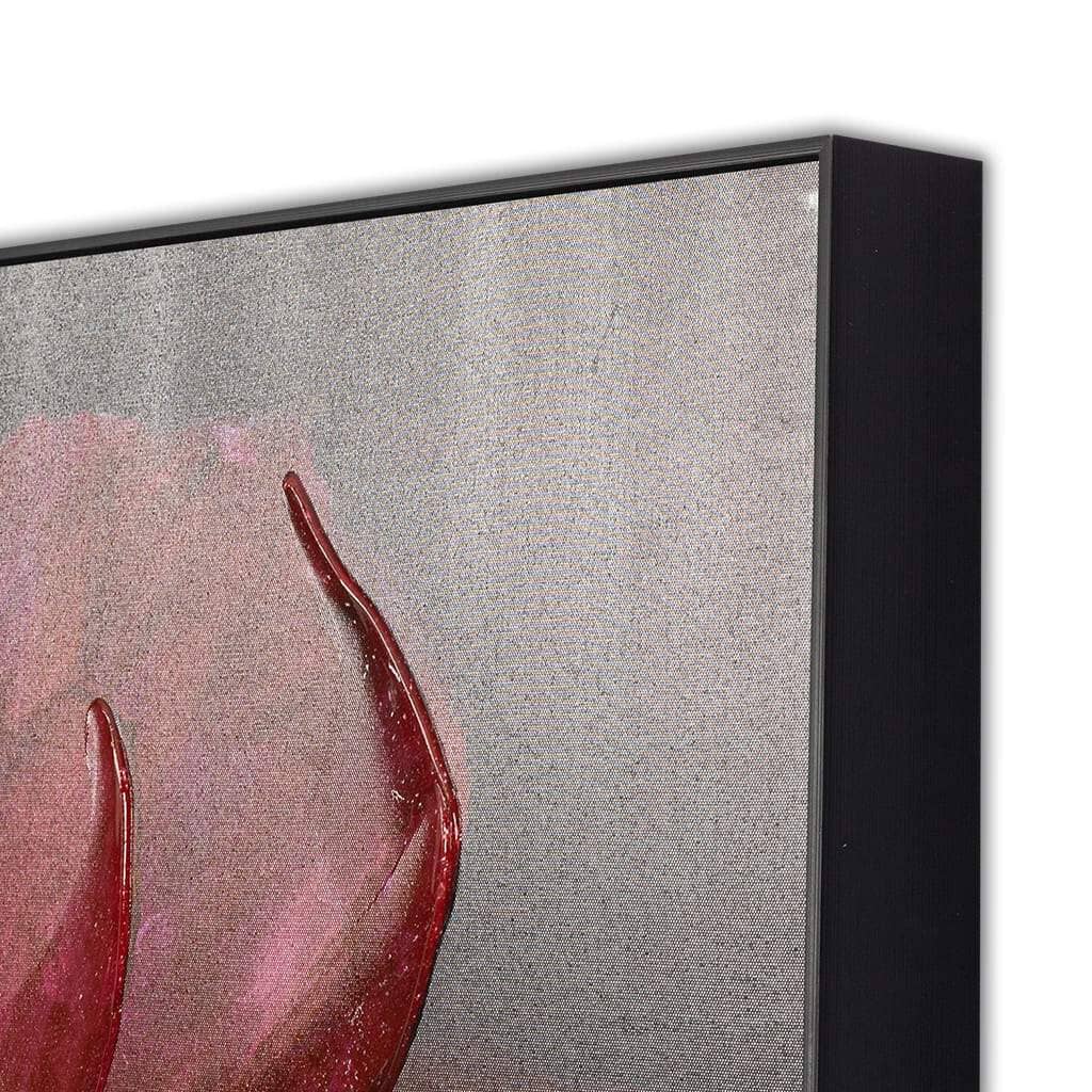 Burgundy Blooms III - 1000 x 1000 Painting Leather Gallery 