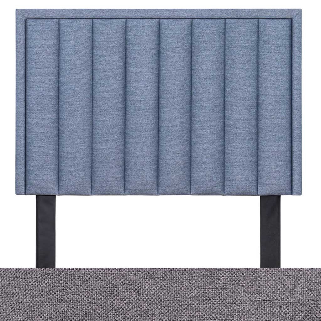 Silver Charm Fabric Sample | Callum Fabric Headboard | Queen Bedroom Set Leather Gallery | Queen Headboard | Headboards | Modern Headboards | Headboards For Sale | Bedroom Headboard | Paneled Headboard