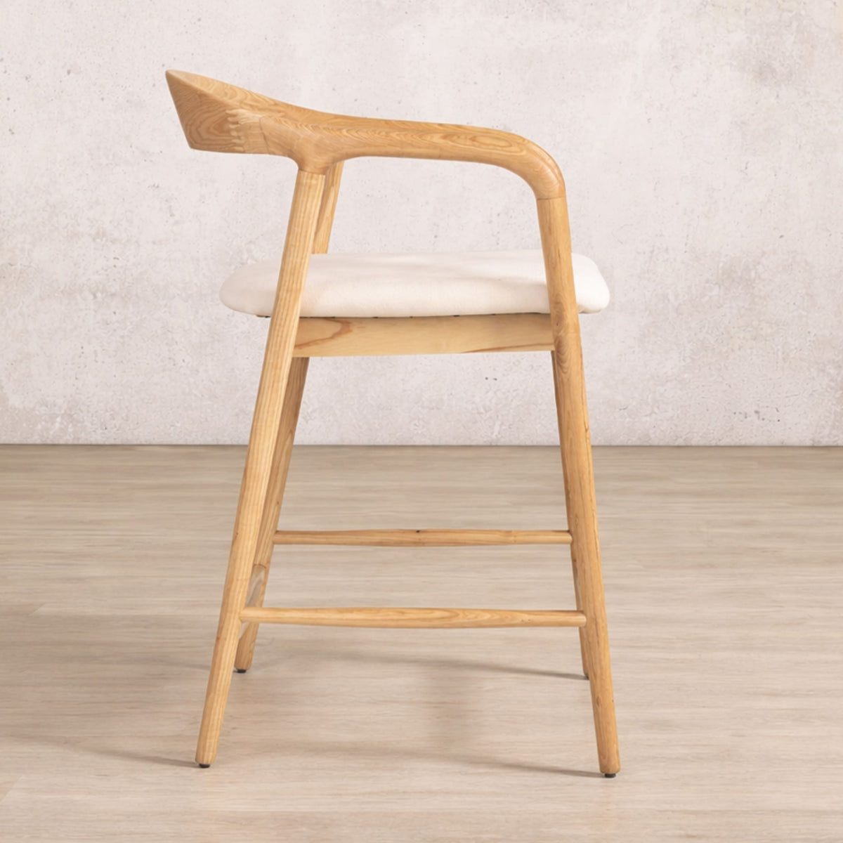 Calvin Bar Dining Chair - Leather Gallery - Natural