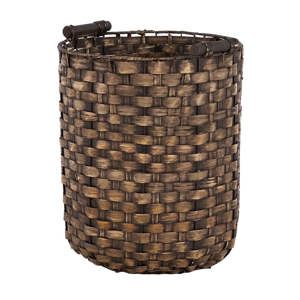 Camino Basket- Brown Wash Decor Leather Gallery