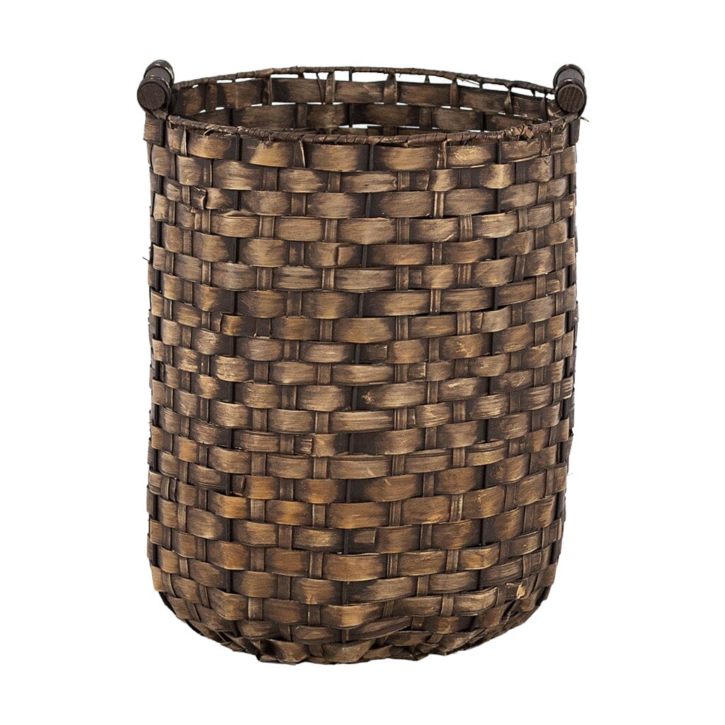 Camino Basket- Brown Wash Decor Leather Gallery