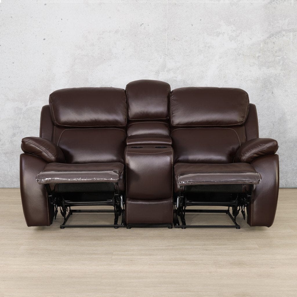 Capri 2 Seater Leather Home Theatre Recliner Leather Recliner Leather Gallery choc