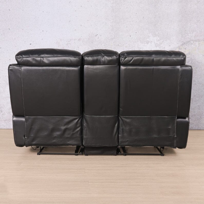 Capri 2 Seater Leather Home Theatre Recliner Leather Recliner Leather Gallery black