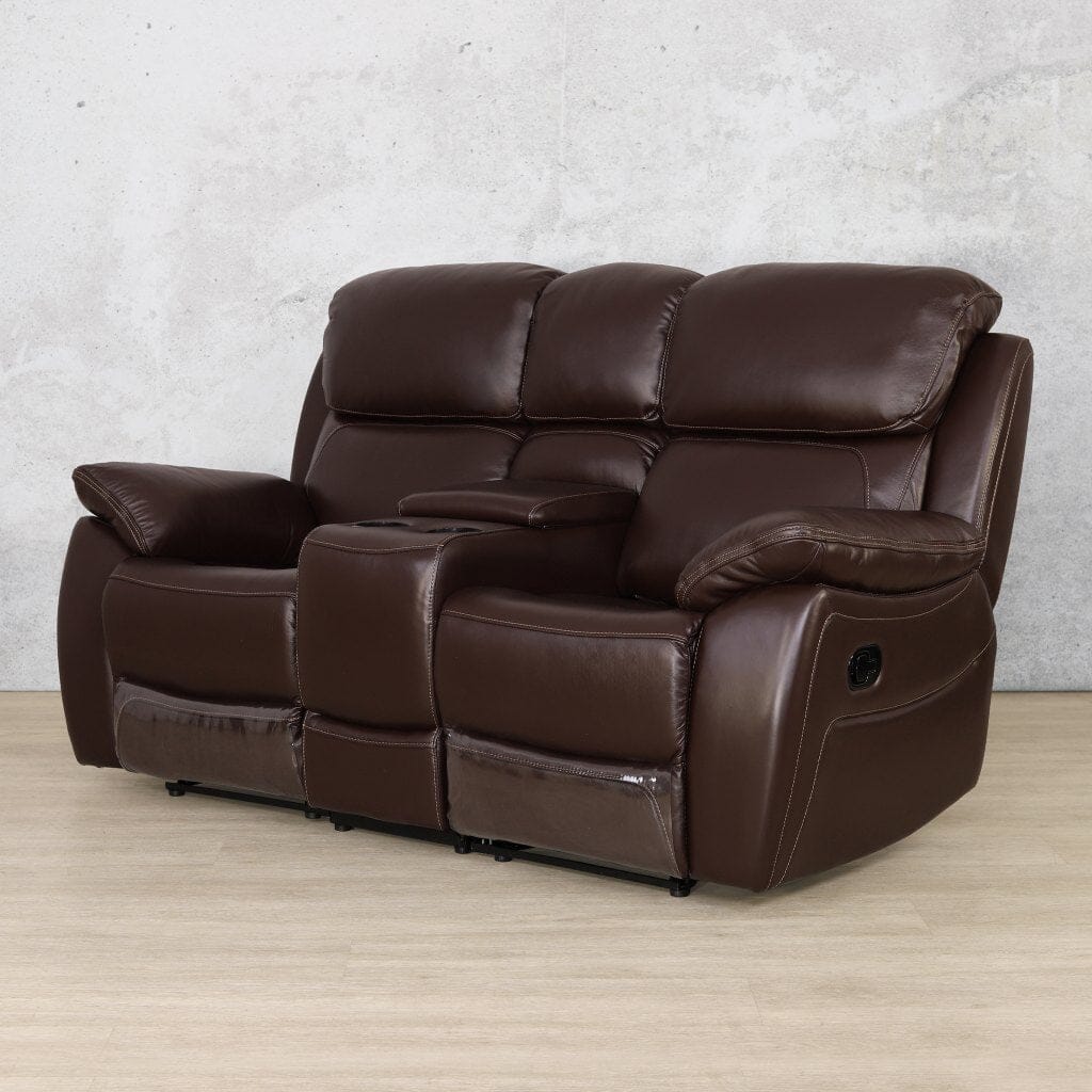 Capri 2 Seater Leather Home Theatre Recliner Leather Recliner Leather Gallery choc