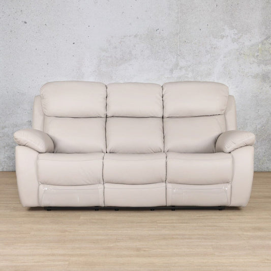 Capri 3 Seater Leather Recliner Leather Recliner Leather Gallery Grey