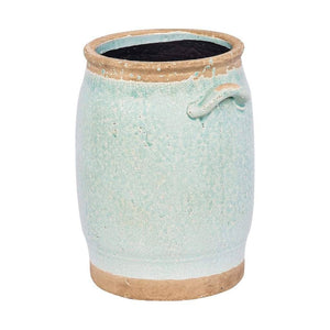 Capri Ceramic Vase Vase Leather Gallery 