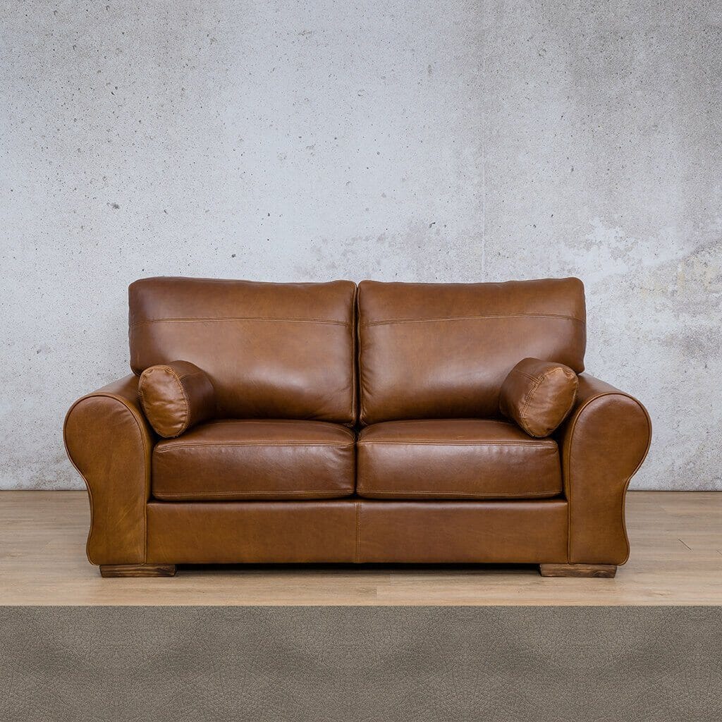 Carolina 2 Seater Leather Sofa Leather Sofa Leather Gallery Royal Walnut 