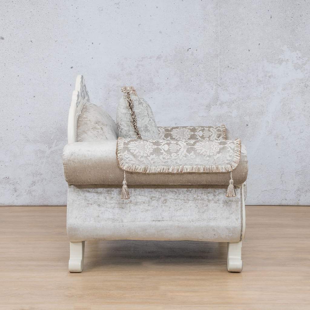 Chanelle 1 Seater Fabric Sofa Fabric Sofa Leather Gallery Grey