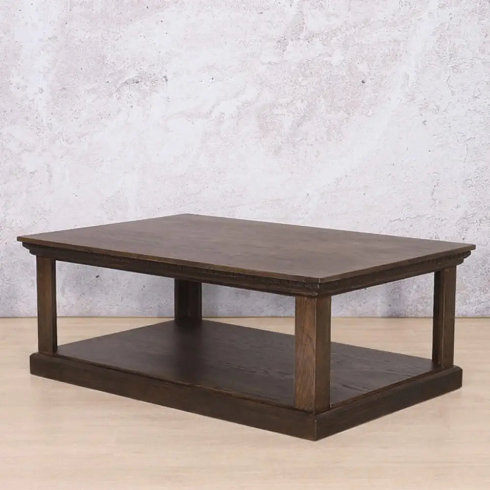 Charleston Coffee Table - 1200 - Antique Chocolate - Antique Chocolate - Coffee Table