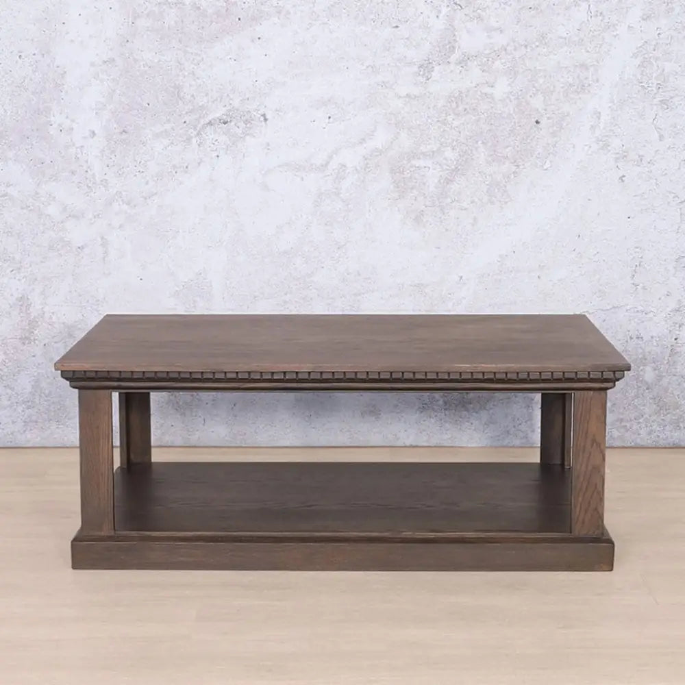 Charleston Coffee Table - 1200 - Antique Chocolate - Antique Chocolate - Coffee Table