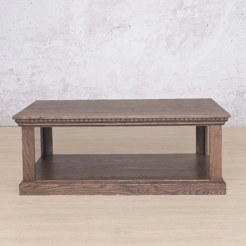 Charleston Coffee Table - 1200 - Antique Dark Oak - Antique Dark Oak - Coffee Table